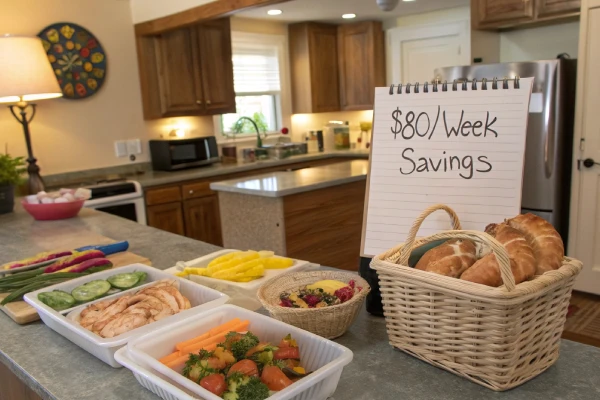 Save money on beach vacations in the USA by cooking meals in your rental kitchen.