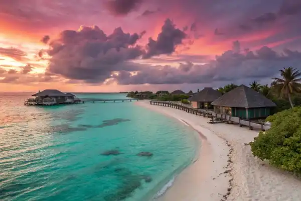 Maldives, the perfect destination for a relaxing 7-day beach holiday.