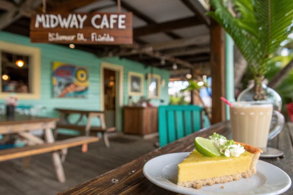 Key Lime Pie at Midway Café, Islamorada