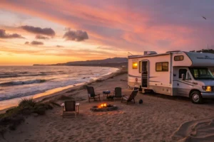 RV friendly beach camping